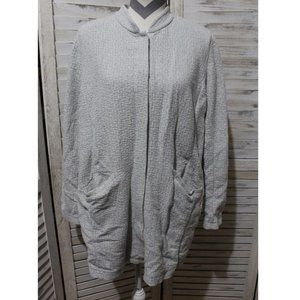 Eileen Fisher light snap jacket (783)🐞